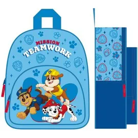 Undercover Paw Patrol Rucksack - leicht für Kindergarten und Schule - mit Fronttasche - Freizeit Reisen - langlebig und praktisch - für Kinder ab 4 Jahren
