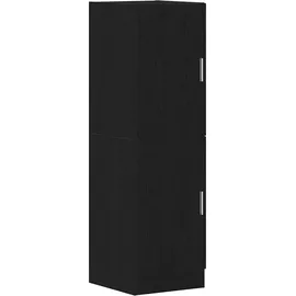 vidaXL Küchenschrank 38 x 41,5 x 131,5 cm Schwarz