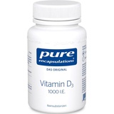 PURE ENCAPSULATIONS Vitamin D3 1000 I.E. Kapseln 120 St.