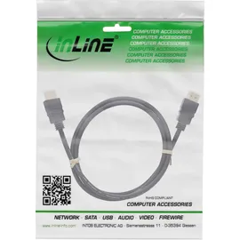 InLine HDMI-Kabel 4k HDMI 1 m Schwarz