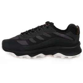 Merrell Herren Gore-Tex Mit Vibram Sohle Wanderschuhe Moab Speed GTX Sneaker, Schwarz, 44 - 44