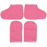 200 Stück Paraffinwachs Bad Terry Tuch Stiefel Einweg Futter für Hände und Füße Handbehandlung Wachsbad Isolierung Fußthermische Abdeckung