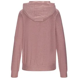 vivance active by lascana Funktions-Kapuzensweatjacke Damen rosa meliert Gr.XL (48/50)