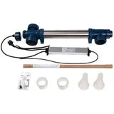 AquaForte Midi Power UVC 75 Watt, kurze Lampen und Edelstahlgehäuse, maximaler Durchfluss von 20m3 pro Stunde, für einen klaren Teich mit gesunden