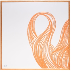 Hübsch Interior - Hello Rahmen, 80 x 80 cm, Eiche