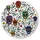 Excelsa Calavera Keramik Dolomit und Kork, 16 x 16 cm