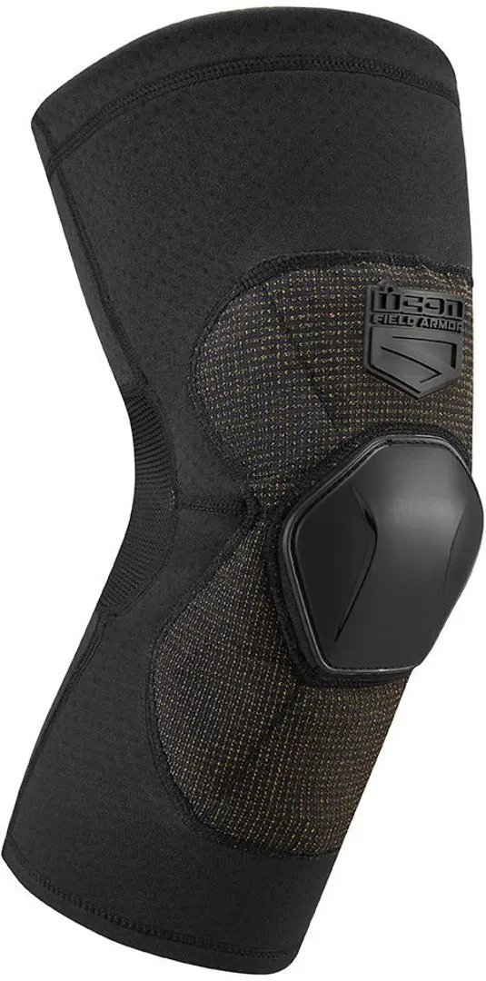 Icon Field Armor Compression Knieprotektoren, schwarz, Größe M für Männer