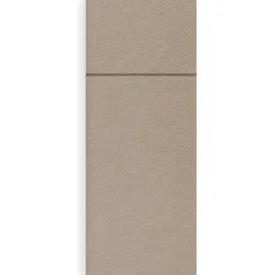 Serviettentaschen Airlaid UNI 8 x 20 cm Braun
