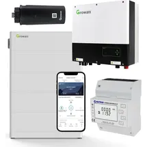 Growatt SPH7000TL3-BH-UP 7kW Hybrid Wechselrichter mit 10.2kWh Solarspeicher-Set