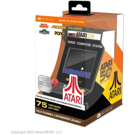 My Arcade Atari Nano Player Pro Retro-Konsole 75 Spiele Mehrfarbig