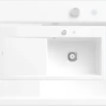 Villeroy & Boch Subway Style 60 rechts Einbau Keramikspüle weiß alpin Excenterbetätigung 1000 x 510 mm