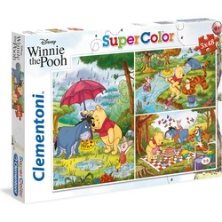 Clementoni Puzzle Winnie the Pooh 3×48 tlg.
