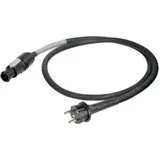 Neutrik 1027576 Strom Anschlusskabel Schwarz 1.50 m