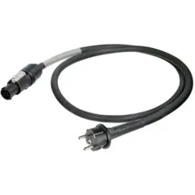 Neutrik 1027576 Strom Anschlusskabel Schwarz 1.50 m