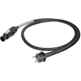 Neutrik 1027576 Strom Anschlusskabel Schwarz 1.50 m