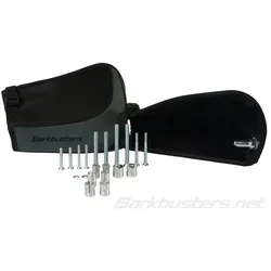 Barkbusters BBZ Blizzard Handprotektor Kit/Winter Conditions Multi-Fit Stoff schwarz, schwarz
