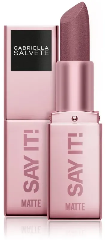 Gabriella Salvete Say It! It Matters Mattierender Lippenstift mit Pudereffekt Farbton 04 4 g
