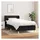 vidaXL Boxspringbett 100 x 200 cm Schwarz