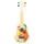 Janod - Gioia Ukulele aus Holz - Musikinstrument für Kinder - Rollenspiel und Musikalische Früherziehung - Wasserfarbe - Ab 3 Jahren, J07652