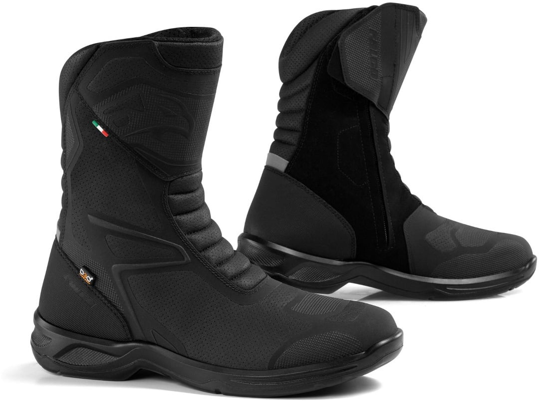 Falco Atlas 2 Motorradstiefel, schwarz, Größe 41