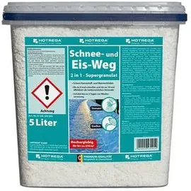 Hotrega Schnee- und Eis-Weg 2 in 1 Enteisungsgranulat 5 l