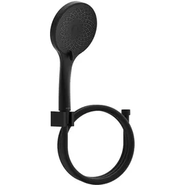 Schütte Handbrause-Set Raven Schwarz Matt