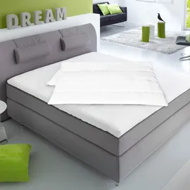 cloudcomfort 135 x 200 cm + 40 x 80 cm Mikrofaser Ganzjahres Bett-Set, extra leicht