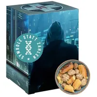 Corasol Escape-Thriller & Snacks Adventskalender für Erwachsene: Ein Atemloses Spiel - mit herzhaften Snacks & Nüssen (625 g)