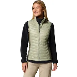 COLUMBIA Damen Weste Powder Pass II Hybrid Vest, Safari, Stone Green, M