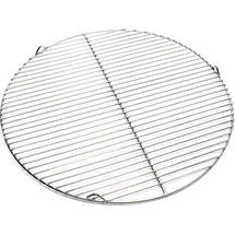 Wiltec Grillrost Ø 55 cm Edelstahl weiß