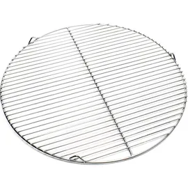 Wiltec Grillrost Ø 55 cm Edelstahl weiß