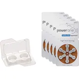 30er Pack kompatibel mit PowerOne Typ 312 Hörgerätebatterien – Zinc Air PR41 ZL3 – Langlebig – Kompatibel mit Hörgeräten von Signia, Phonak, Oticon