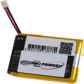 Powery Akku kompatibel mit Garmin Typ 361-00086-10