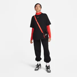 Nike Sportswear Essential Damen-T-Shirt Black/White XS