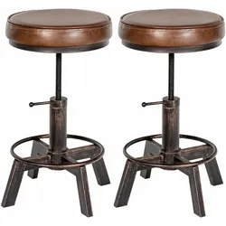 CLP 2er Set Hocker Destin bronze