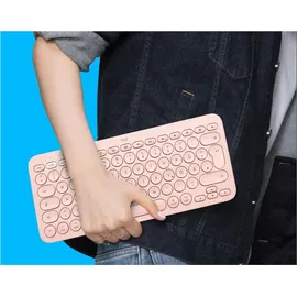 Logitech K380 für Mac DE rosa