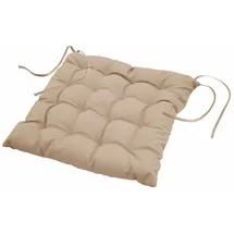 Douceur d'intérieur Douceur d’Intérieur Stuhlkissen 40 x 40 cm Beige