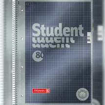 Brunnen Collegeblock Premium A4 kariert, 28