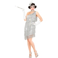WIDMANN MILANO PARTY FASHION - Kostüm Charleston, Kleid, 20er Jahre, Flapper, Faschingskostüme