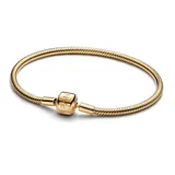 Pandora 563390C00 Damen-Armband für Charms Goldfarben, 19 cm