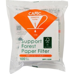 CAFEC Filterpapier SFP Cup 1, 100 Stück  , FSC, Kaffeemaschinen Zubehör
