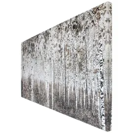 Art for the home - Wald In Aquarell - Leinwandbild - 120x60 cm