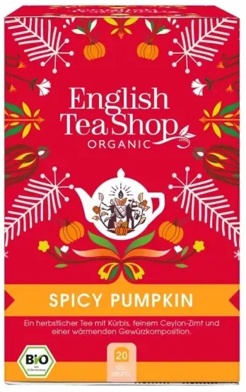 English Tea Shop Spicy Pumpkin bio (20Btl)