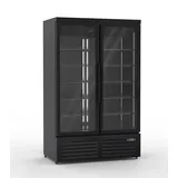 Wimar Gastro Getränkekühlschrank Kühlschrank Gewerbekühlschrank 1250l 2-10°C 2 Glastüren