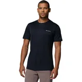 Columbia Zero Rules Light Short Sleeve Crew Schwarz M