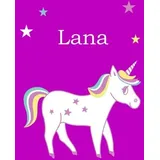 CreateSpace Einhorn Malbuch 1 St. DIN A4 blanko