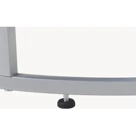 [en.casa] Skagen Marmor weiß / silber 2er Set