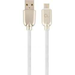 Cablexpert CC-USB2R-AMMBM-1M-W (1 m, USB 2.0), USB Kabel