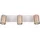 Trio Marley 3-flg. Metall braun/grau