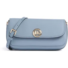Michael Kors Nolita Small Umhängetasche Leder Blue